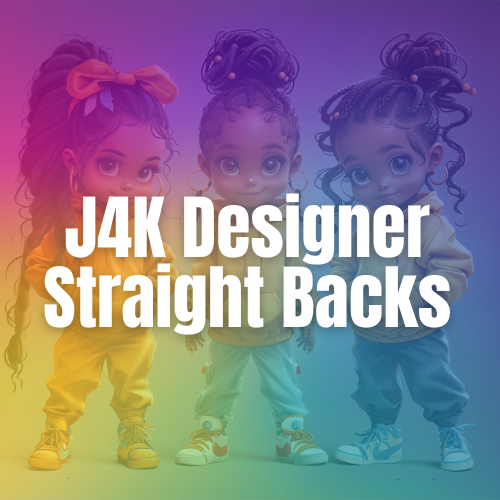 J4K Designer Straight Backs