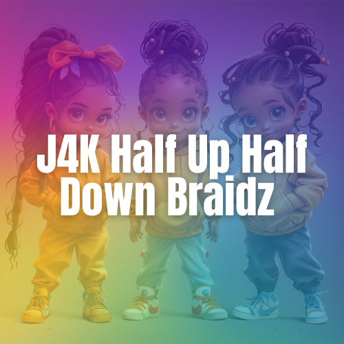 J4K Half Up Half Down Braidz